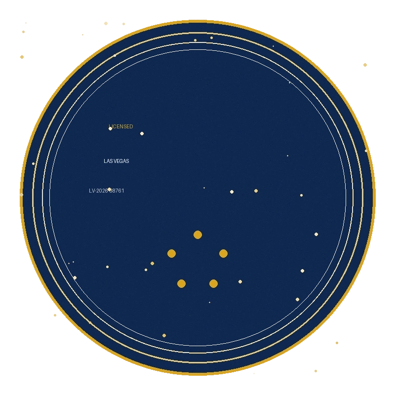 拉斯维加斯博彩监管牌照徽章